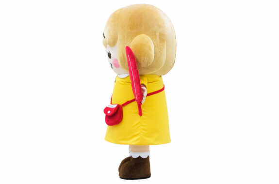 あかはねちゃんの側面