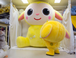 エアーオブジェとちびミックスくん