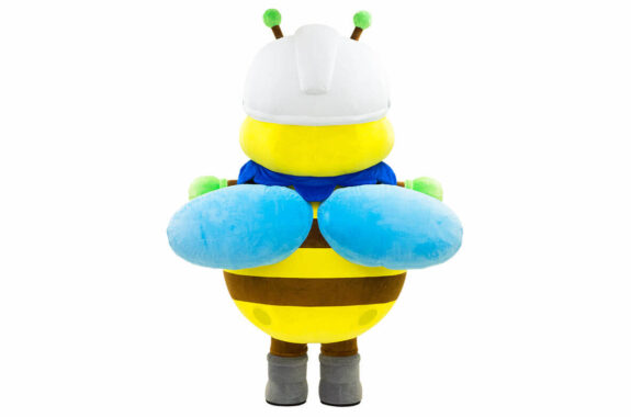 はっちーの背面