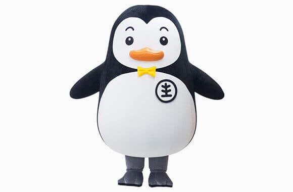 更生ペンギンのホゴちゃん | 着ぐるみ制作会社キグルミックス