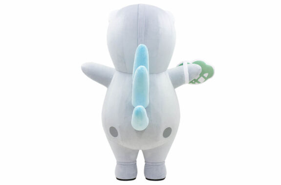 ふにゃらんの背面