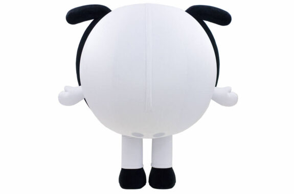 イクちゃんの背面