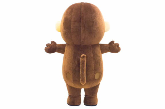 もんすけの背面