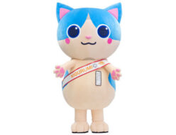 着ぐるみ専用の名札とタスキ