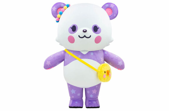 パンダちゃんの前面