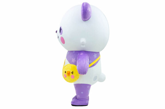 パンダちゃんの側面