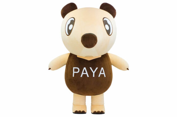 PAYA君の前面