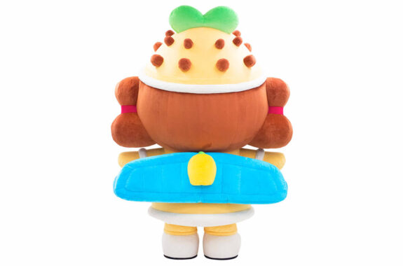 しばっこくんの背面