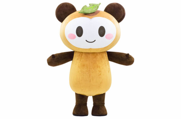 たぬっきーの前面