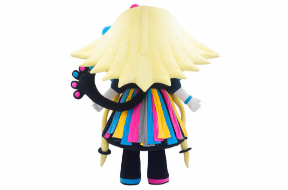 月ちゃんの背面